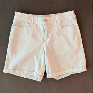 Abercrombie Kuds White Lace Accent Shorts